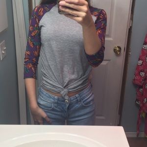 LoLaRoe baseball shirt